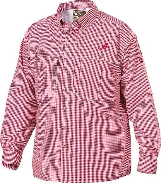 Alabama Plaid Wingshooter's Shirt Long Sleeve