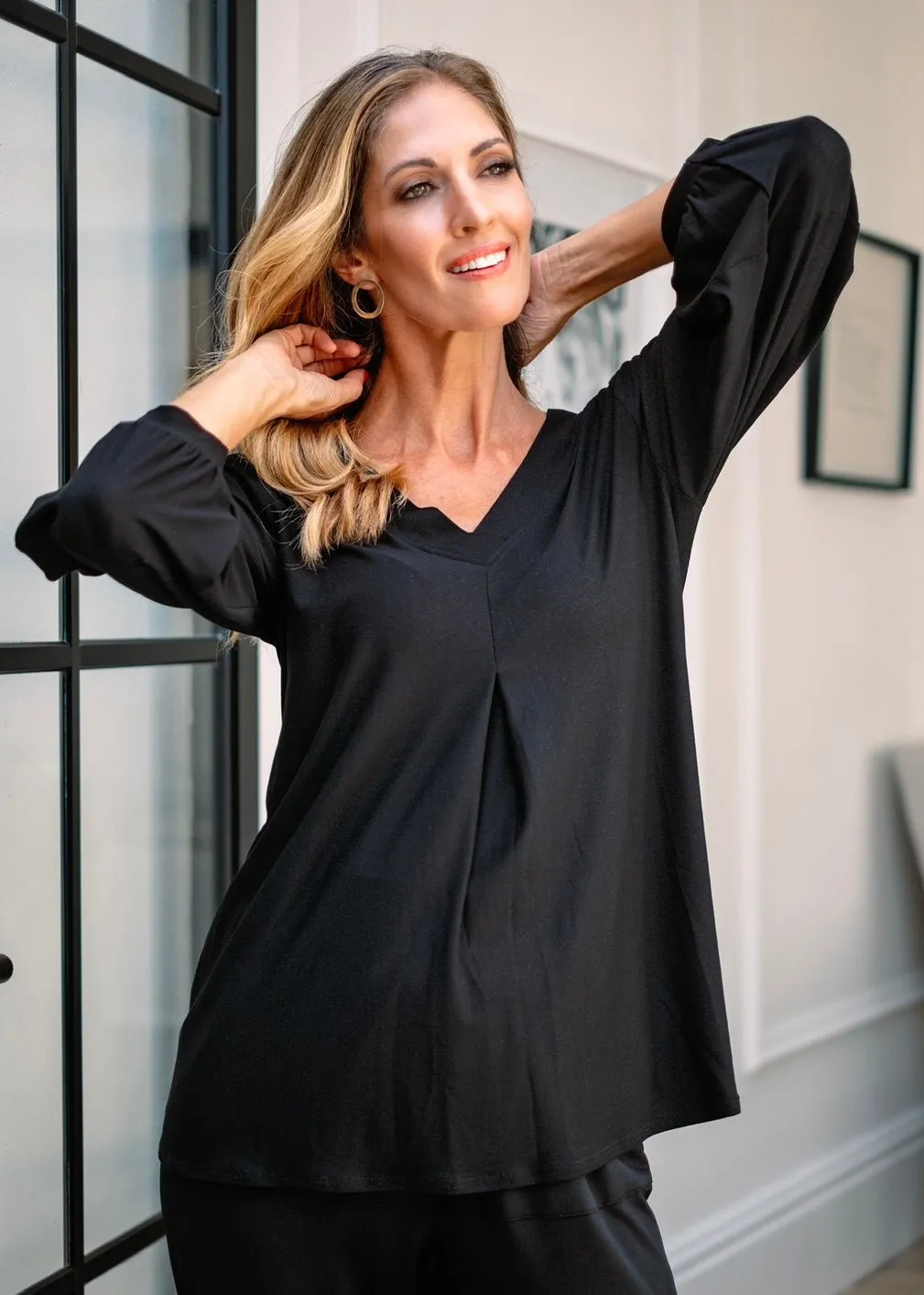 Amron Top In Black