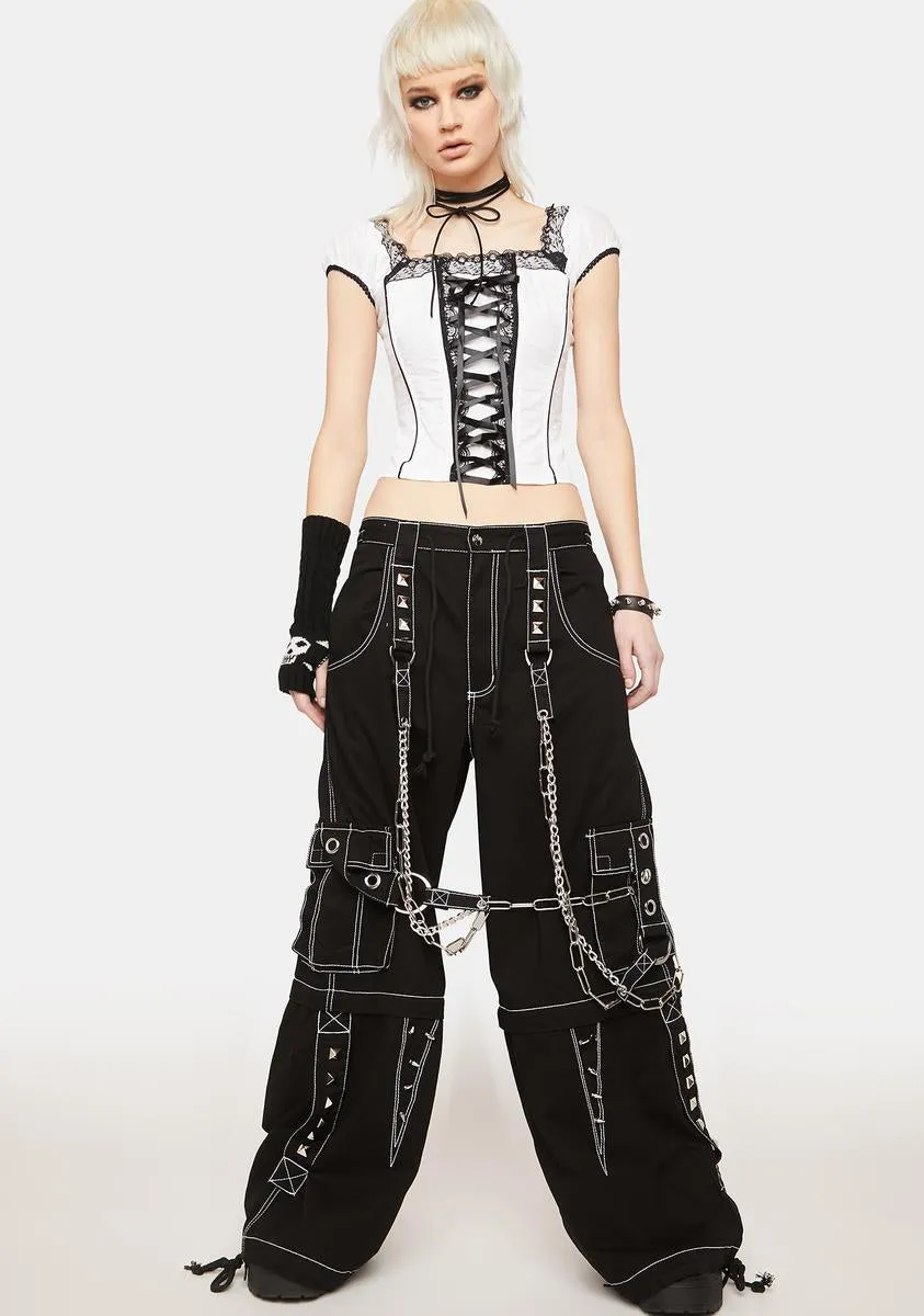 Black Dagger Wide Leg Pants