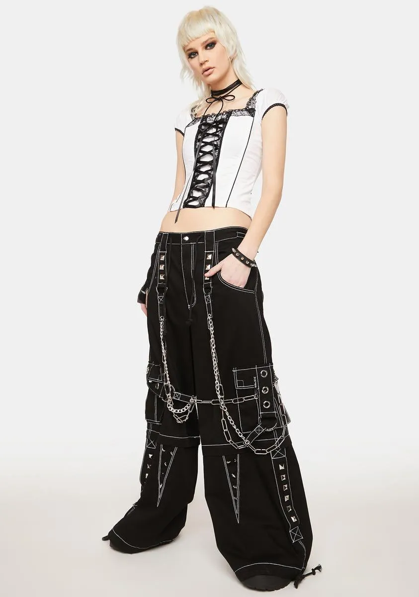 Black Dagger Wide Leg Pants