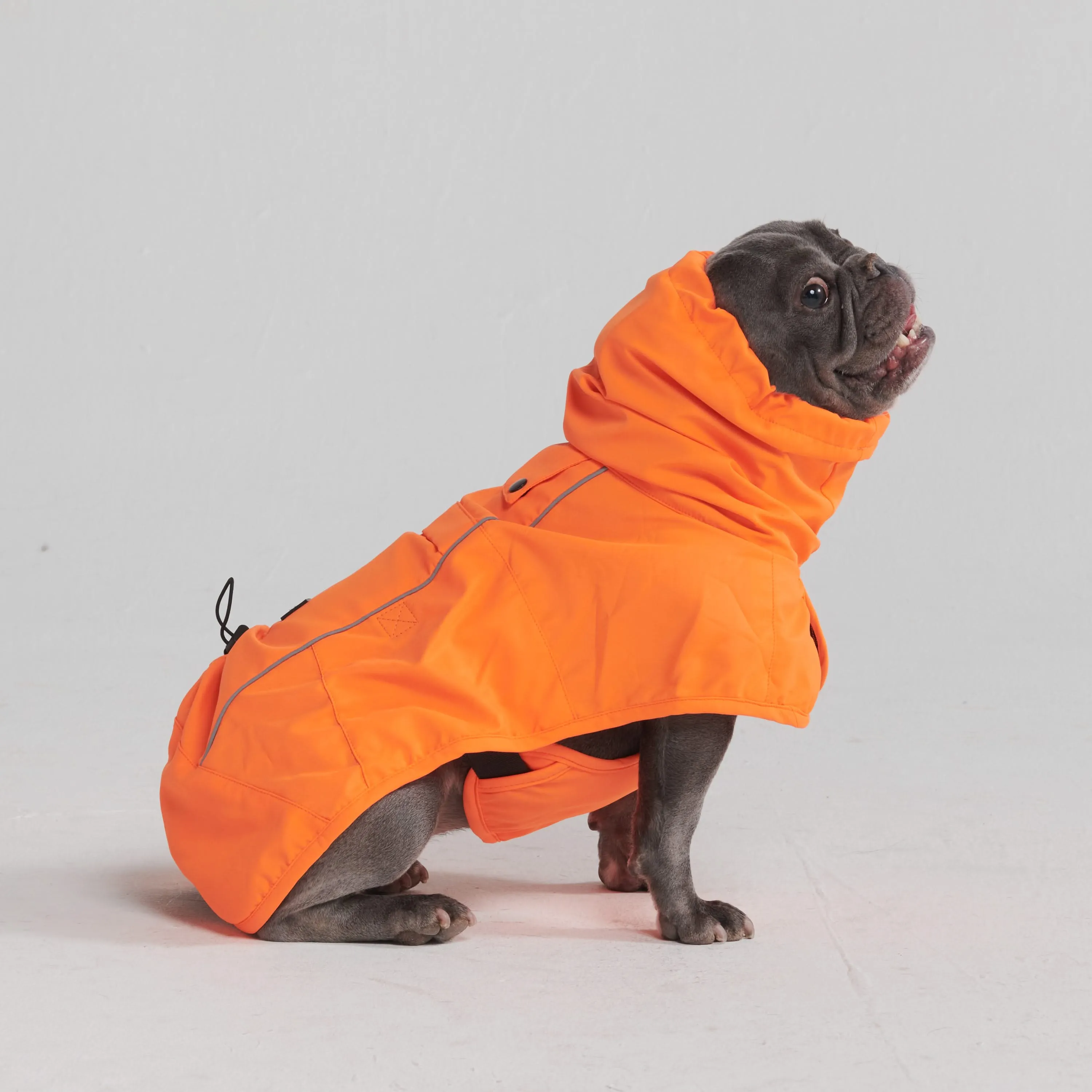 Breatheshield™ Dog Raincoat - Neon Orange