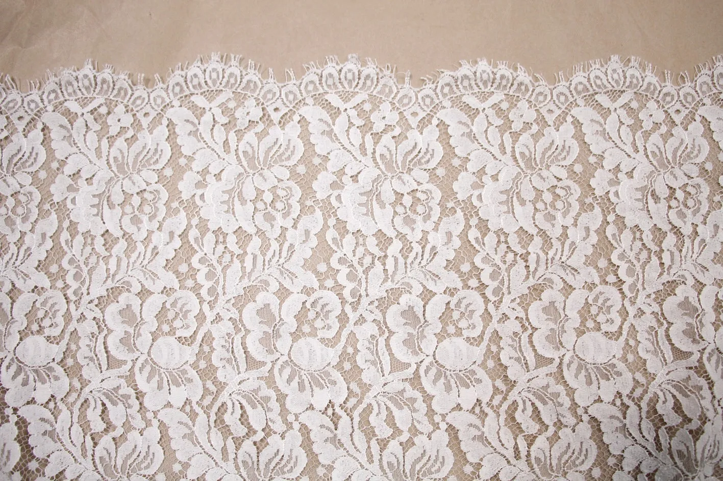 Cut Out Natural Lace