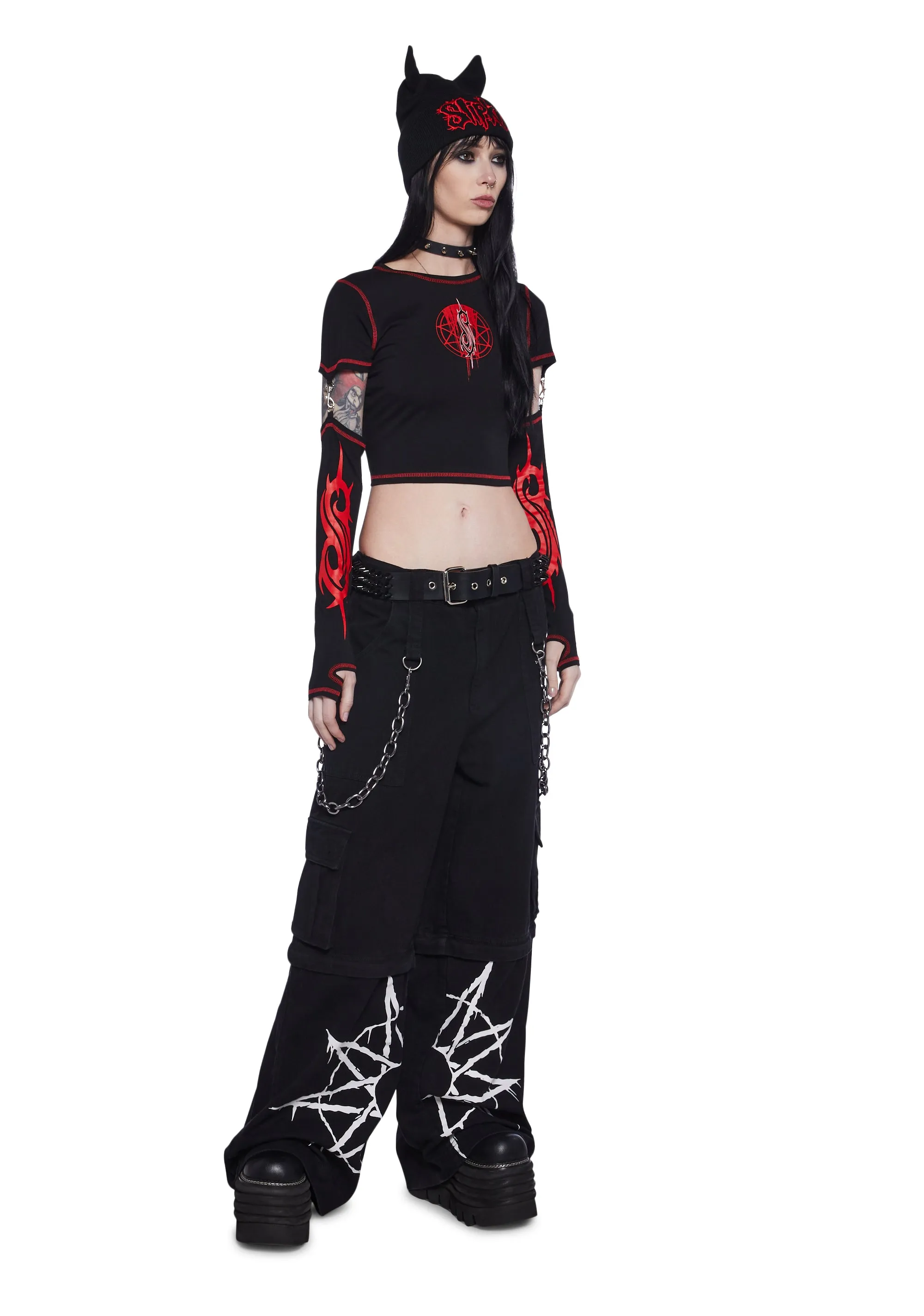 Dead Memories Wide Leg Pants