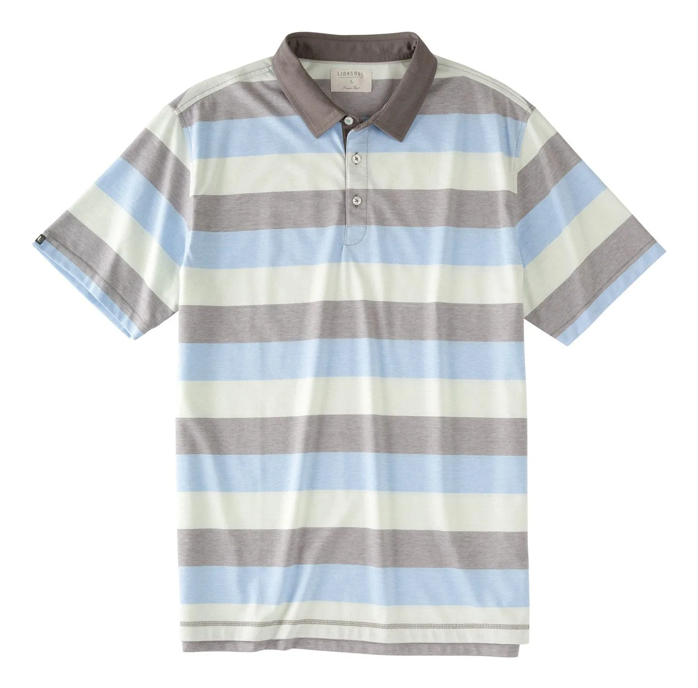 End on End Yarn Dyed Stripe Short Sleeve Shirt