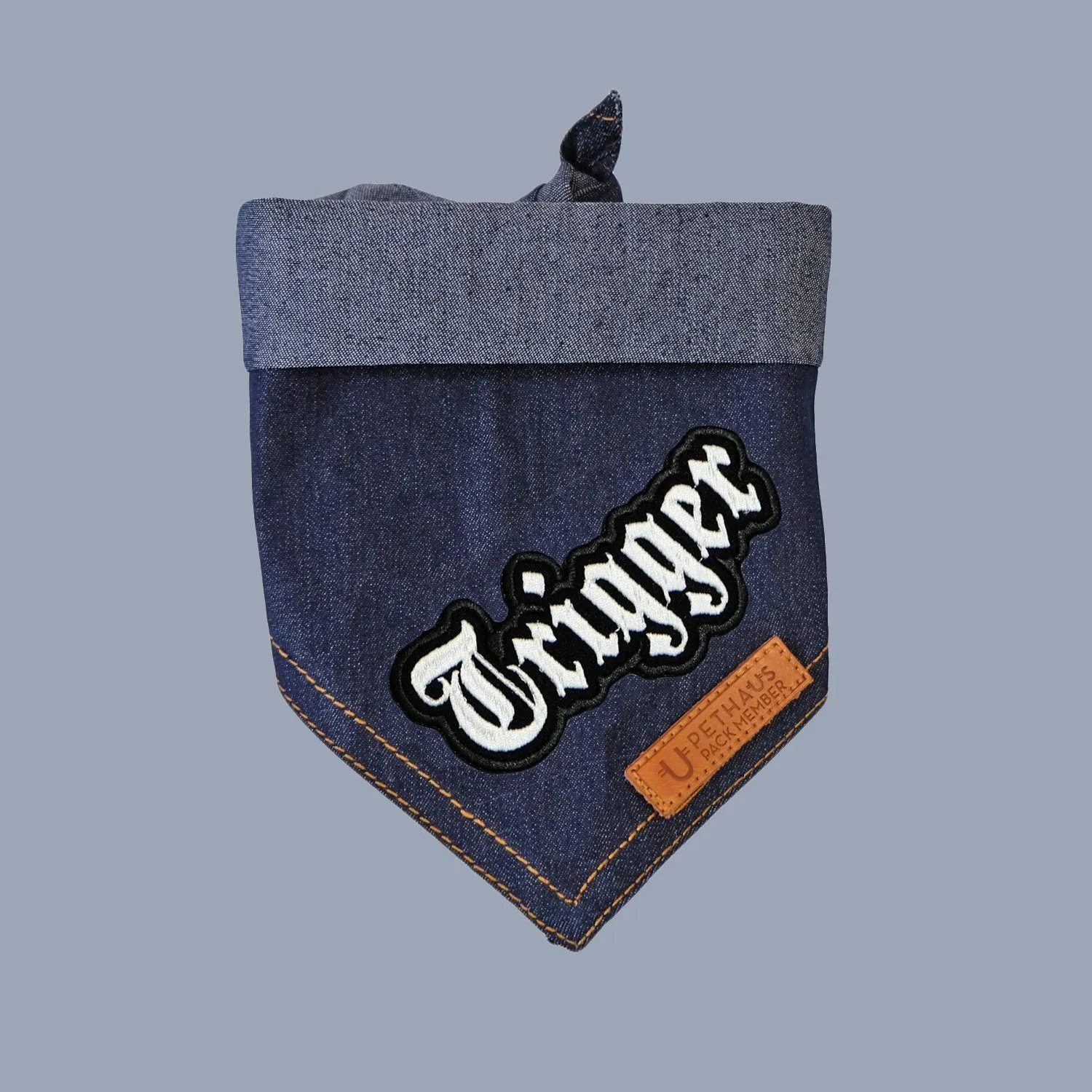 Gangsta custom embroidered patch