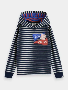 Kids - Long sleeved t-shirt with hoodie