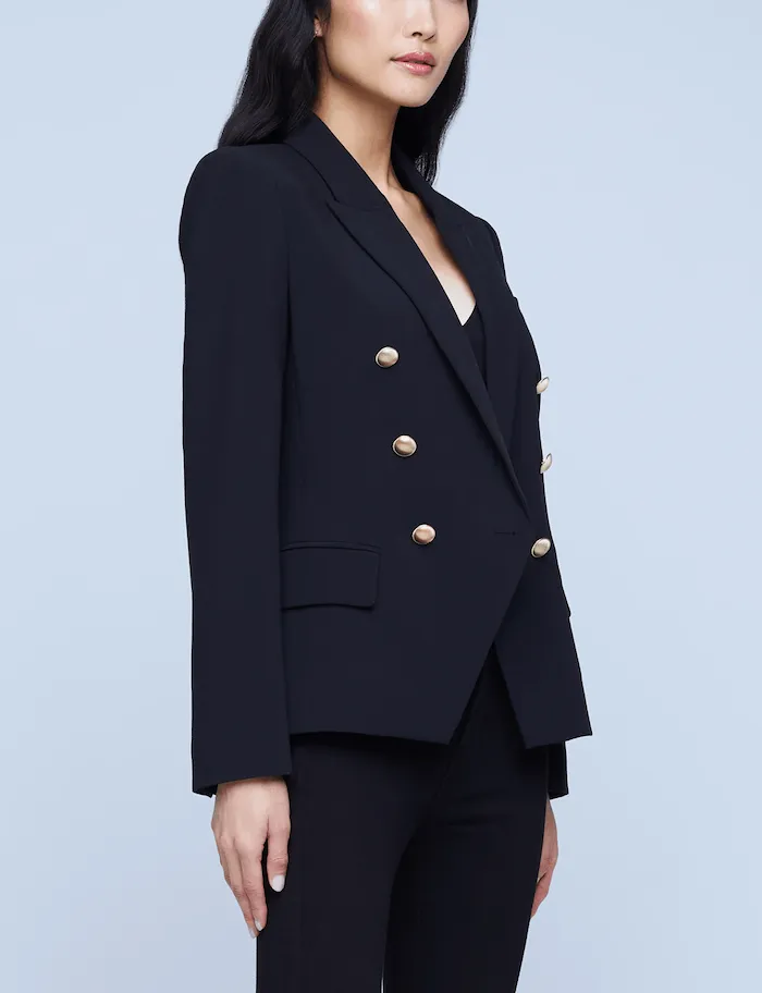 L'Agence Kenzie Double Breasted Blazer