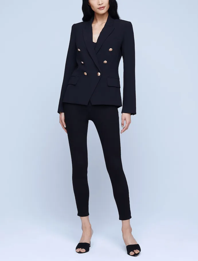 L'Agence Kenzie Double Breasted Blazer