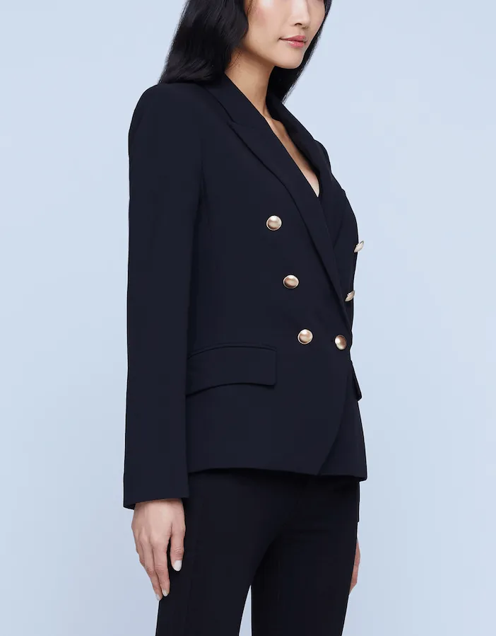 L'Agence Kenzie Double Breasted Blazer