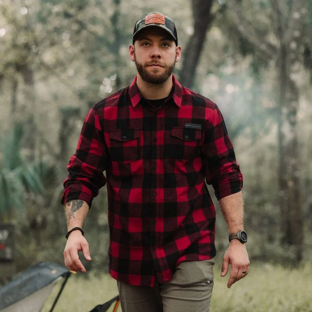 Men's Plaid Flannel - Buffalo