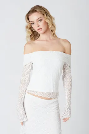 Off Shoulder Lace Top