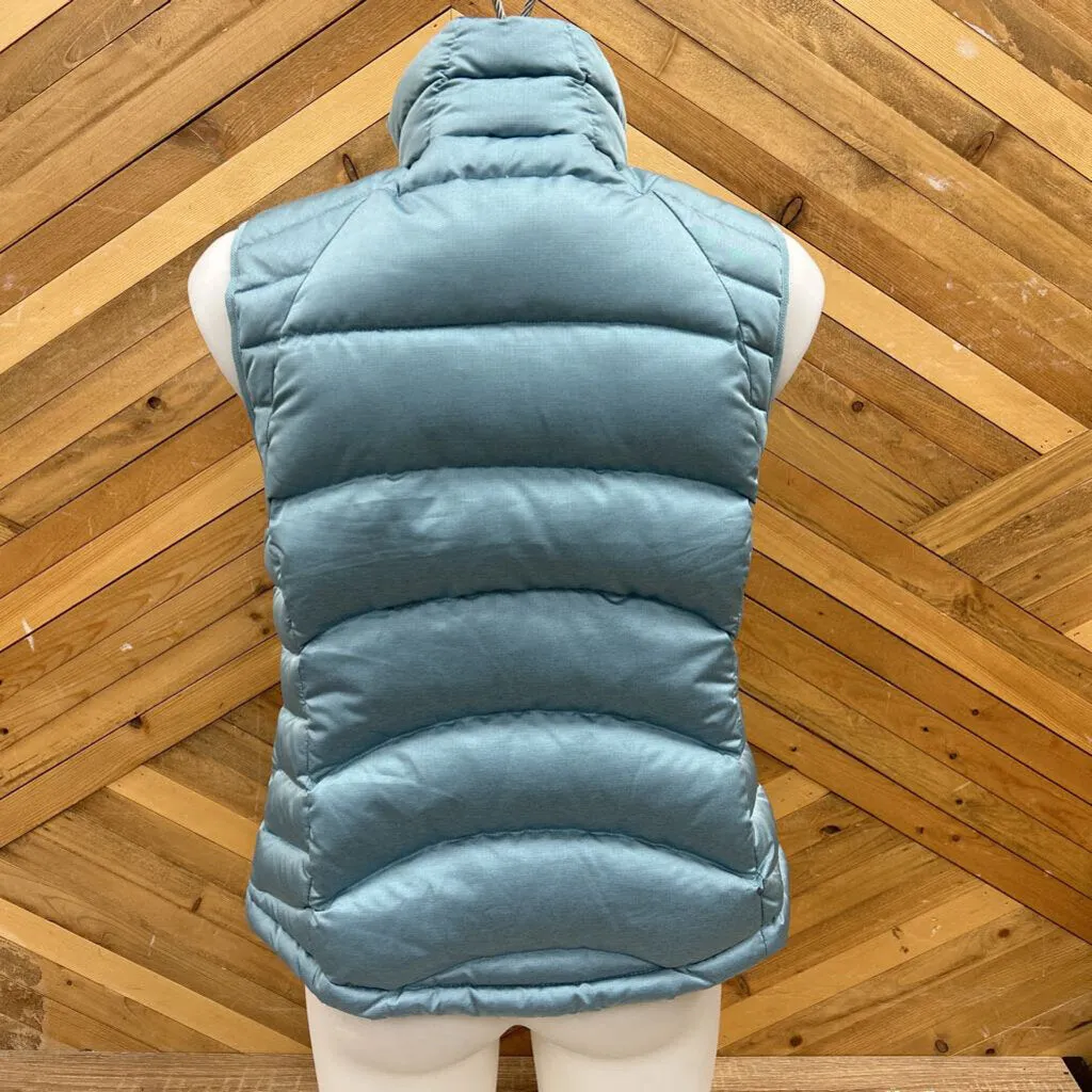 Patagonia - Women's Down Vest - MSRP $195: Blue-women-MD