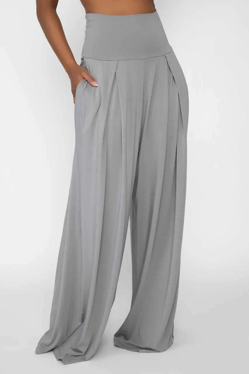 Pleated Maxi Pant