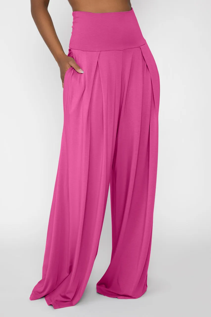 Pleated Maxi Pant