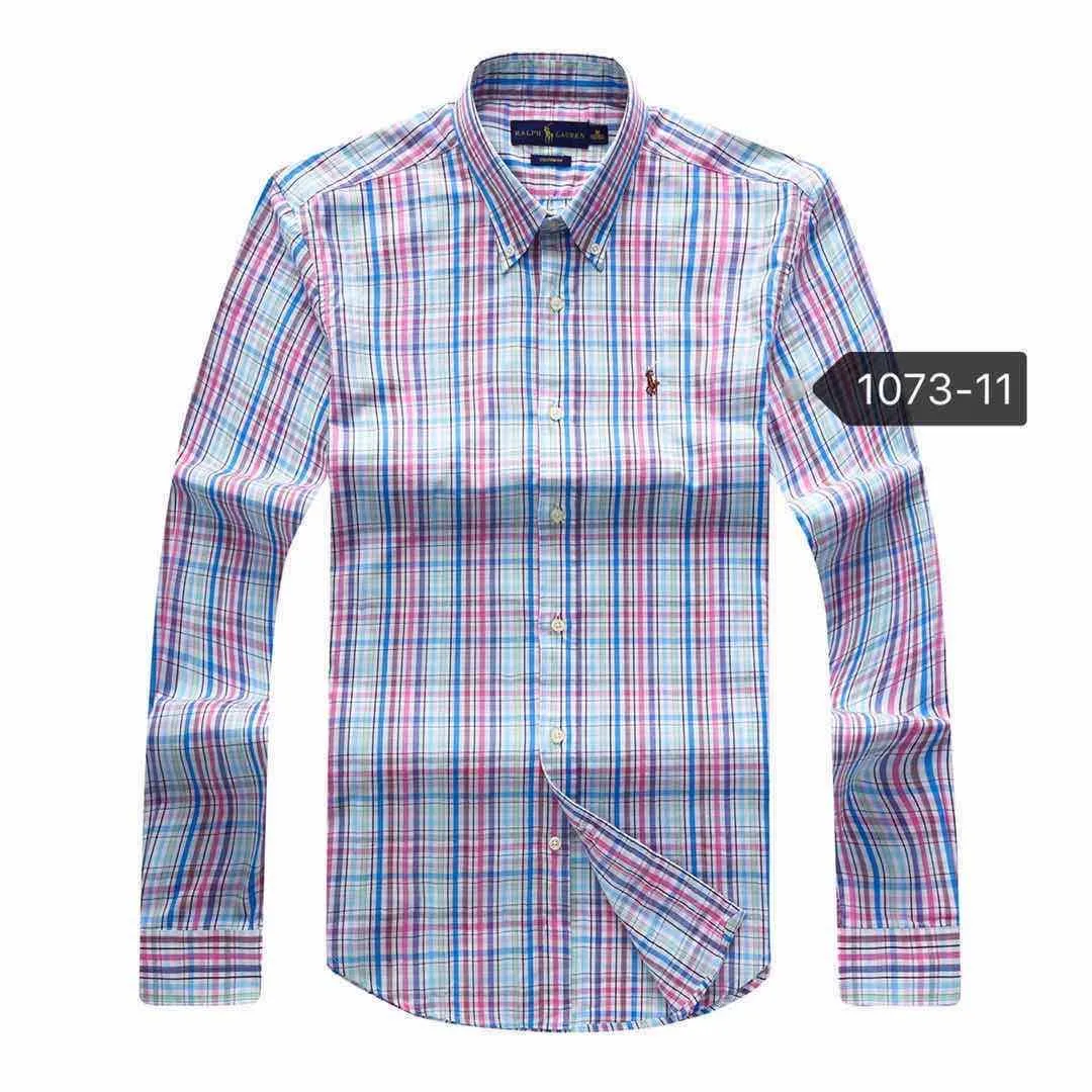 PRL Custom Fit Multi-Colored Striped Long Sleeve Shirt