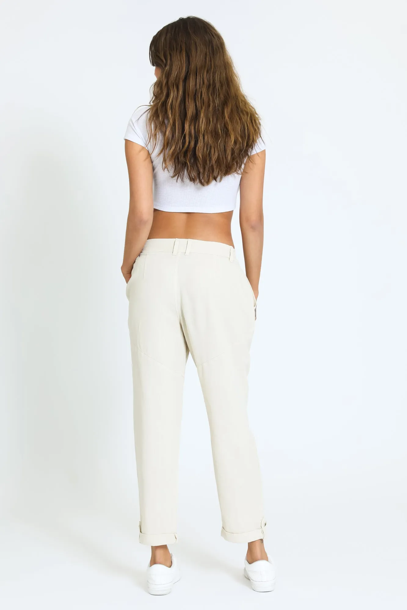 PULL ON CONVERTIBLE PANT - KHAKI