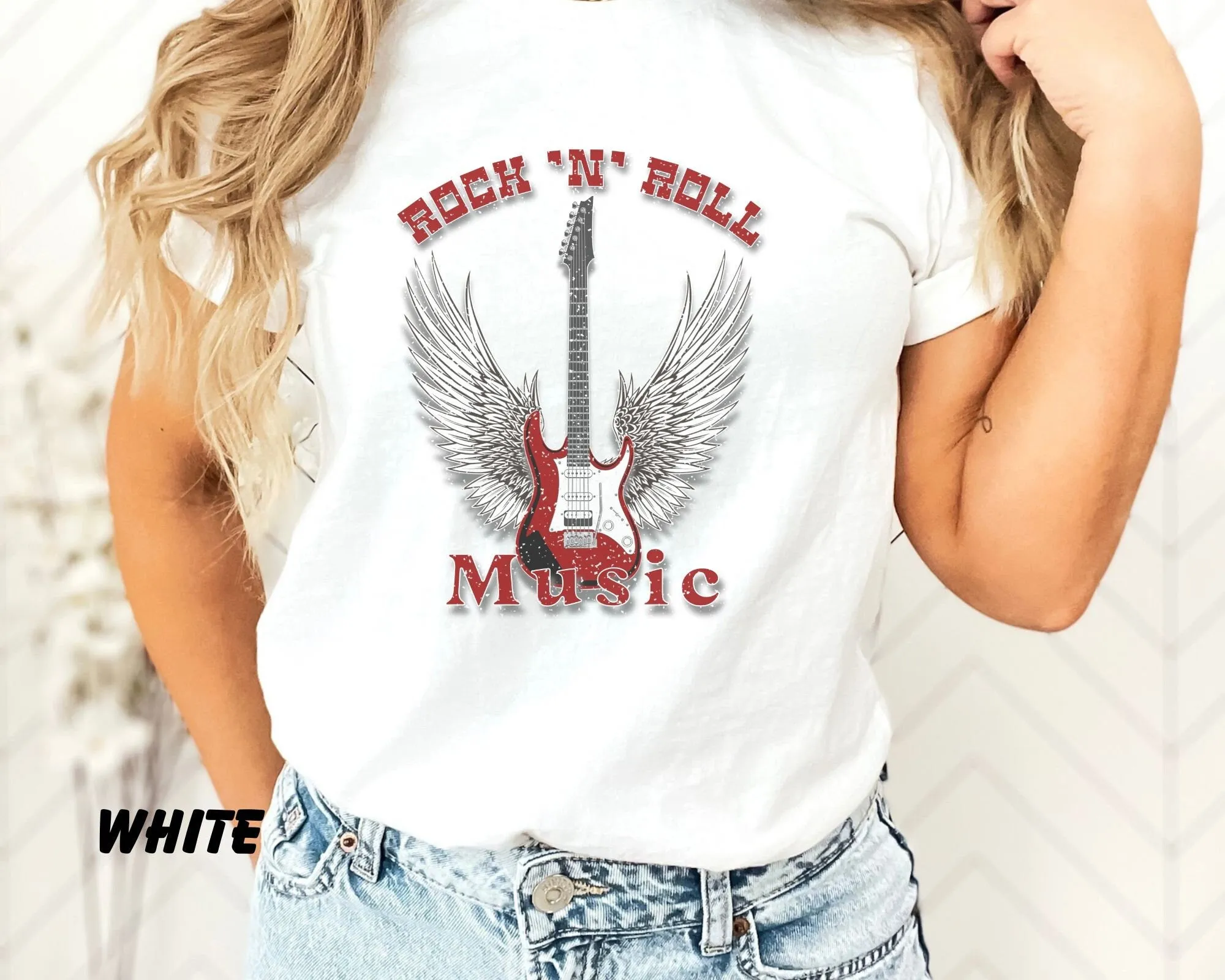 Rock N Roll Music Lover, Rock N Roll Shirt, Rock N Roll, Concert Tee, Rock T-Shirt