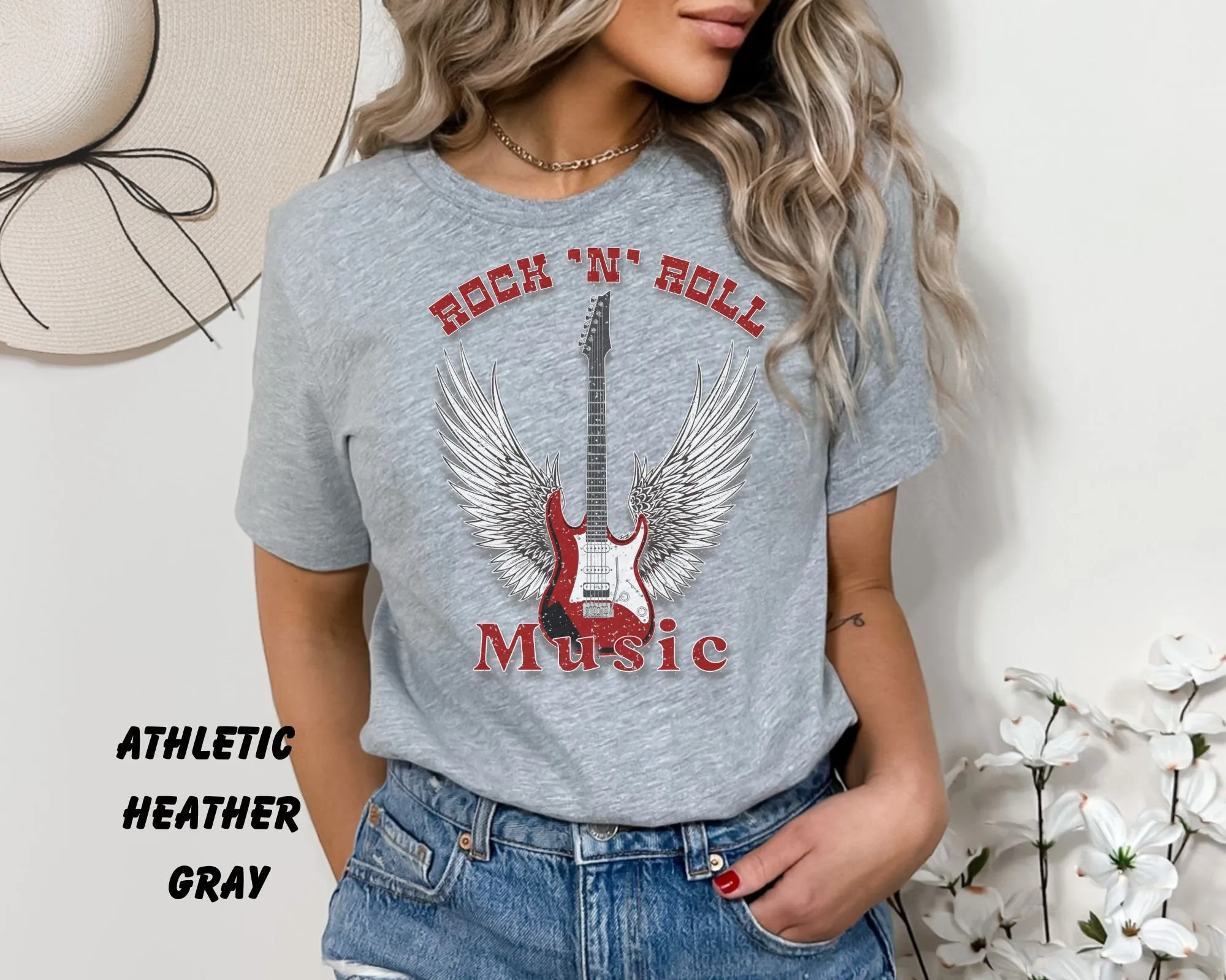 Rock N Roll Music Lover, Rock N Roll Shirt, Rock N Roll, Concert Tee, Rock T-Shirt