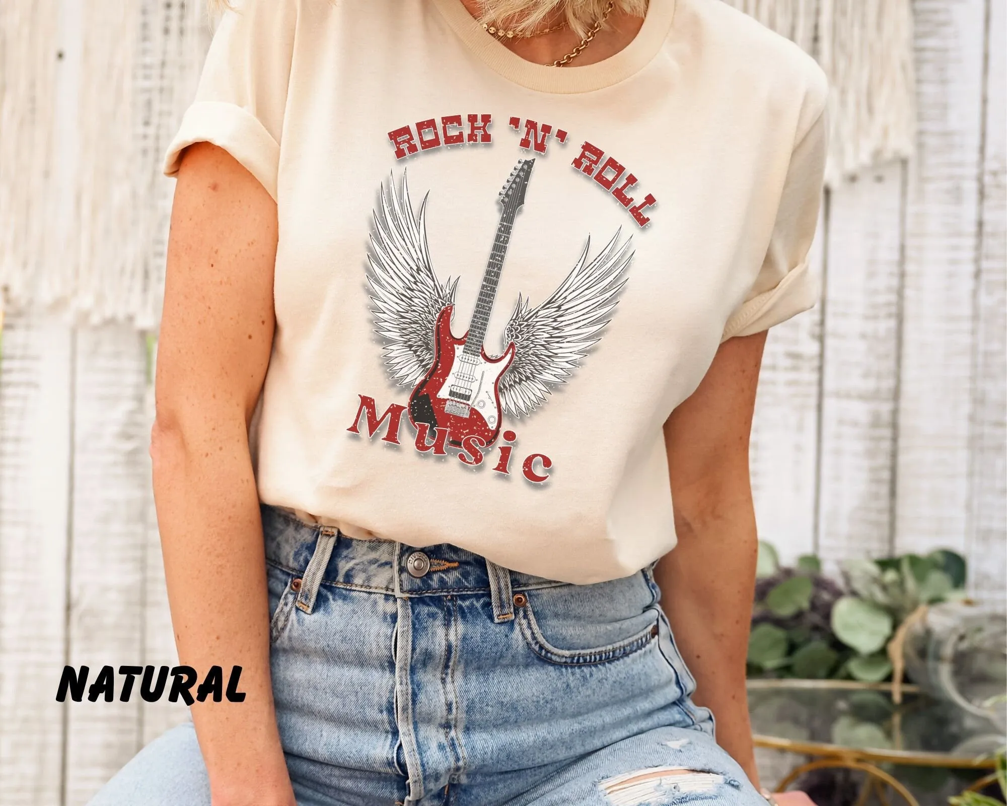 Rock N Roll Music Lover, Rock N Roll Shirt, Rock N Roll, Concert Tee, Rock T-Shirt