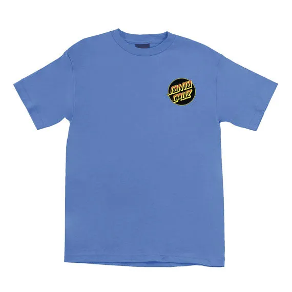 Santa Cruz Kendall Wolf Dot T-Shirt - Carolina Blue