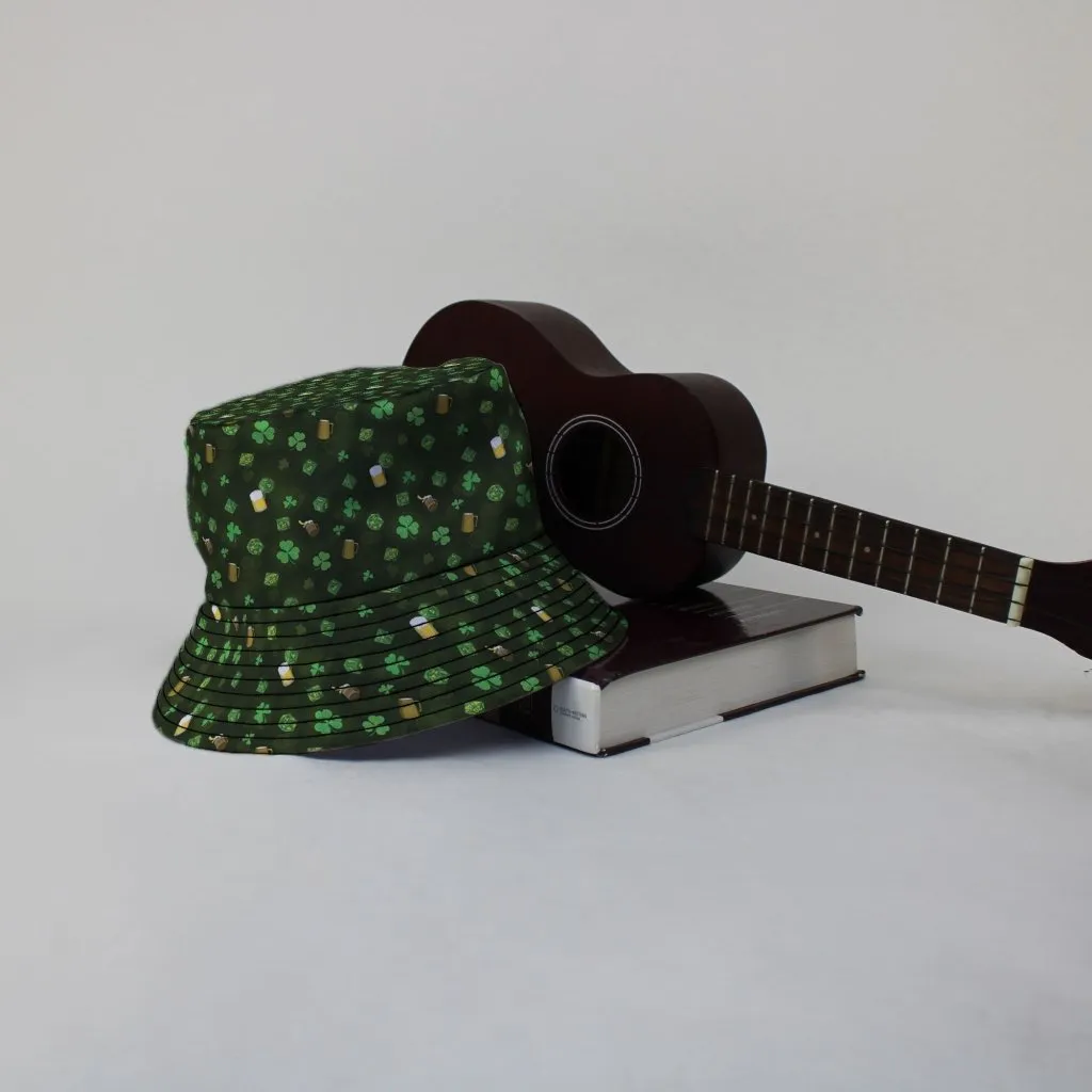 St. Patrick's Day DND Dice Bucket Hat