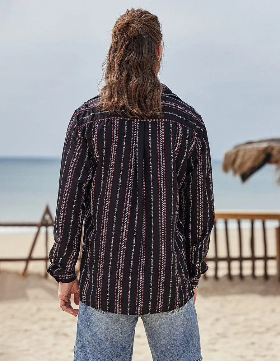 Striped Pattern Shirt