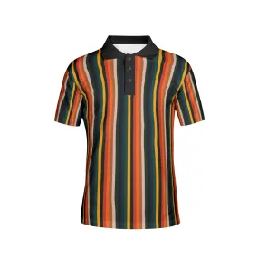 Vintage Striped Polo Shirts