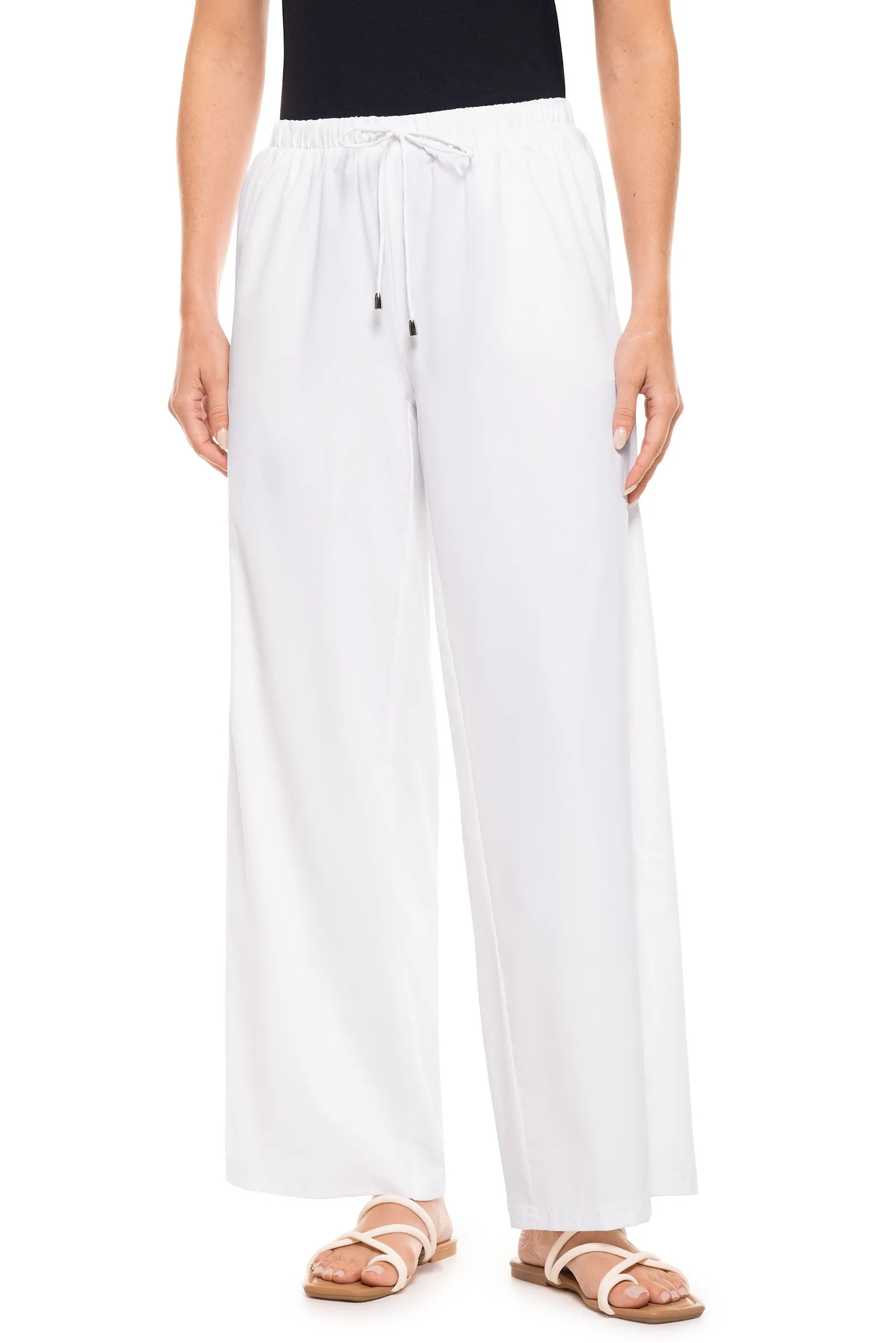 Women's Petra Wide Leg Pants  |  White